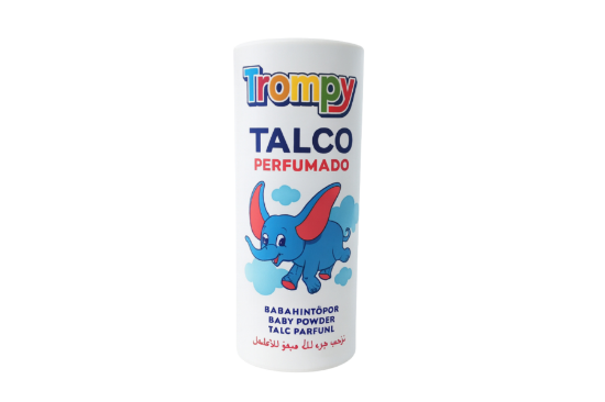 Imagen de Talco infantil perfumado Trompy (250 g / 8.88 oz)