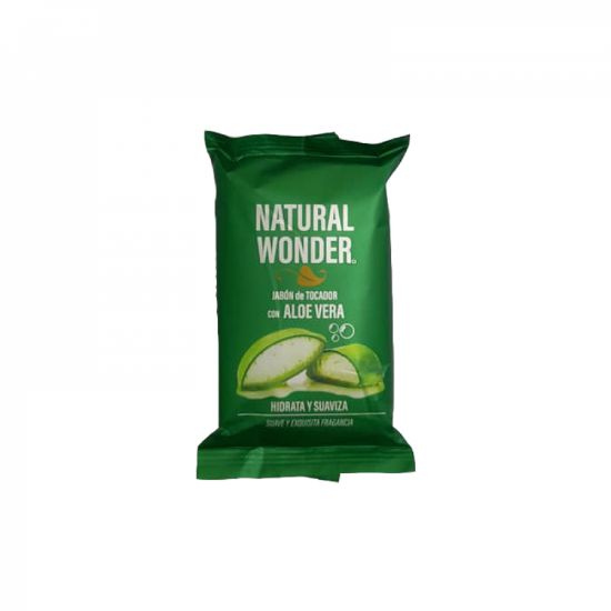 Imagen de Jabón de tocador con Aloe Vera Natural Wonder S&C (125 g / 4.41 oz)