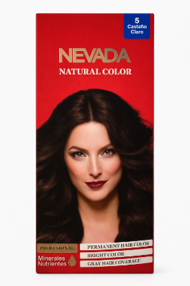 Imagen de Tinte capilar permanente No. 5 castaño claro Natural Color Nevada