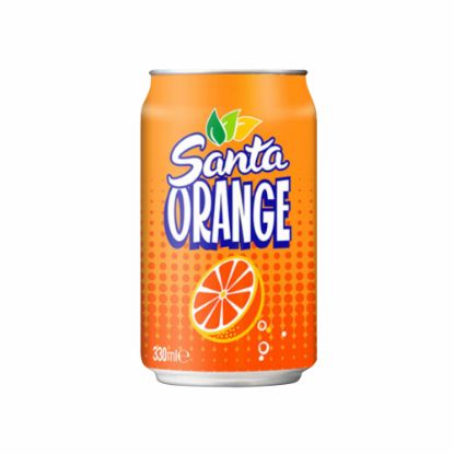 Imagen de Refresco gaseado de naranja Santa (330 ml)