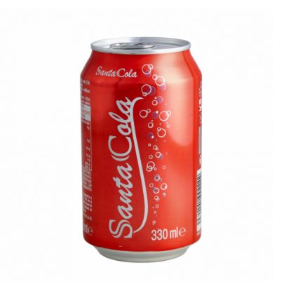 Imagen de Refresco gaseado de cola Santa Cola (330 ml)